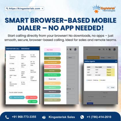 Browser-Based Mobile Dialer – Call Anywhere Without an App