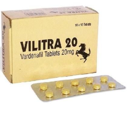 Buy Vilitra 20mg tablets online at UK Shop