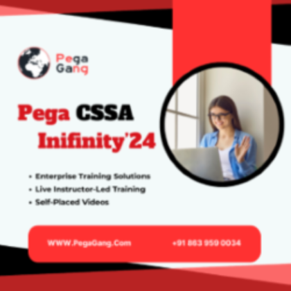 Certified Pega Senior System Architect Training | Pega Infinity’24 CSSA Course