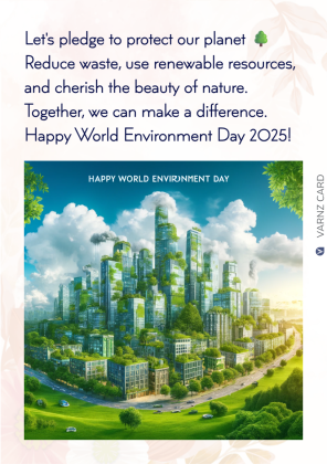 Create Your Own World Environment Day AI Card Today!