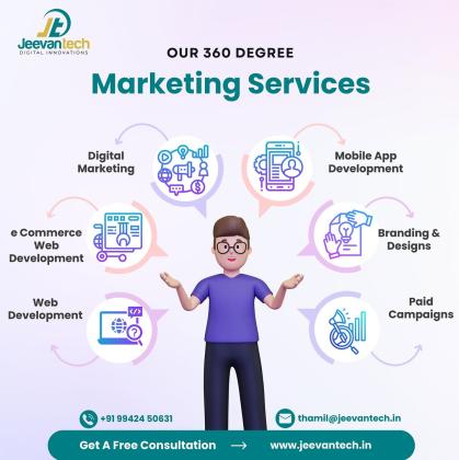 Creative Digital Marketing Agency In Coimbatore - Jeevan Tech