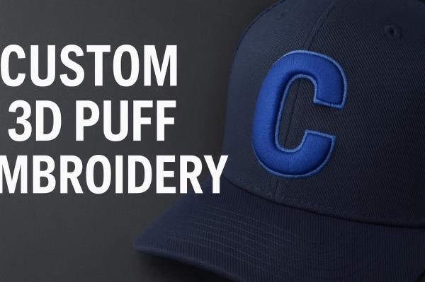 Custom 3D Puff Embroidery