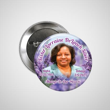Custom Funeral Buttons Printing Near Me