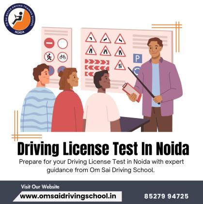 Driving License Test in Noida