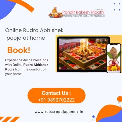 Experience Divine Blessings with Online Rudra Abhishek by Kalsarpa Puja Pandit