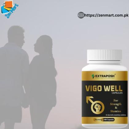 Extraposh Vigo Well Capsules For Strength & Stamina Price in Pakistan - 03222076662 | zenmart |
