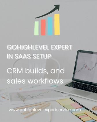 GoHighLevel Expert in SaaS setup, CRM builds, and sales workflows