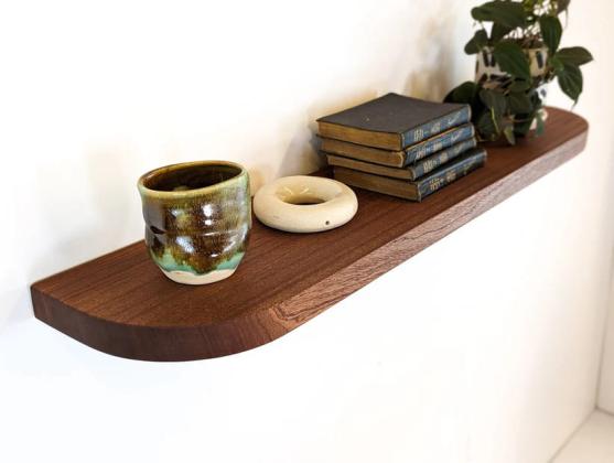 Handcrafted Wall Floating Shelf for Timeless Home Design