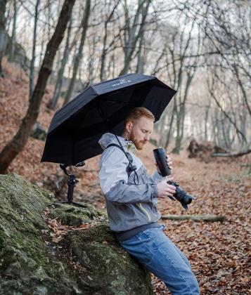 Hands-Free Umbrella Shoulder Attachment for All Weather