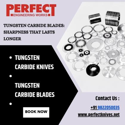 High-Performance Tungsten Carbide Knives & Blades | Precision Cutting Tools
