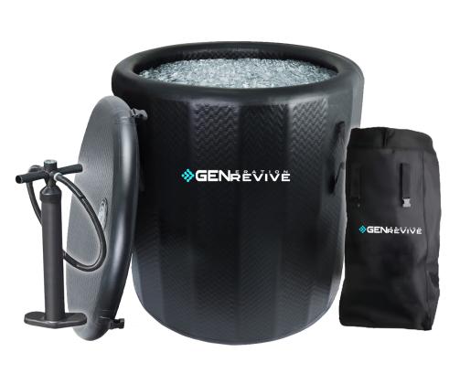 Hybrid Cold Plunge Barrel for 2 People with Built-In Chiller – Wellness Redefined