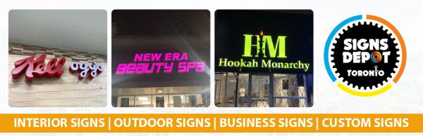 Indoor Signs in Toronto - Signs Depot Toronto