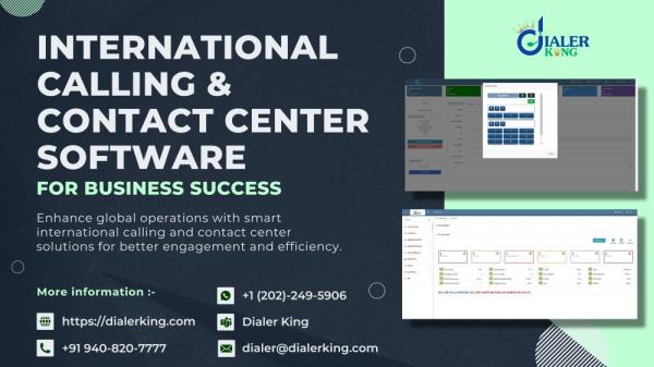International Calling & Contact Center Software