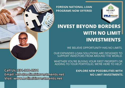 Invest Beyond Borders with No Limit Investments