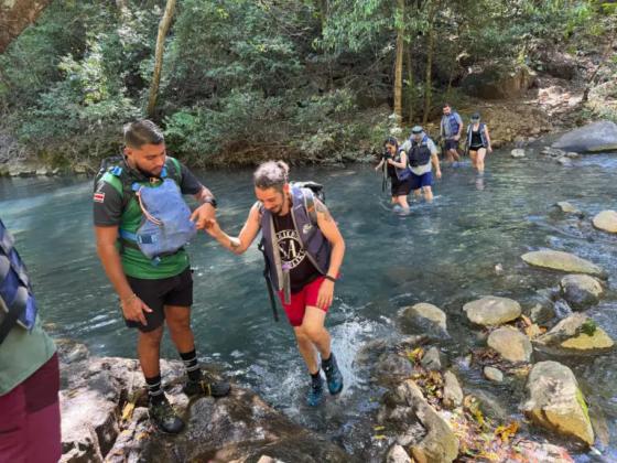 La Leona Waterfall Adventure Hike
