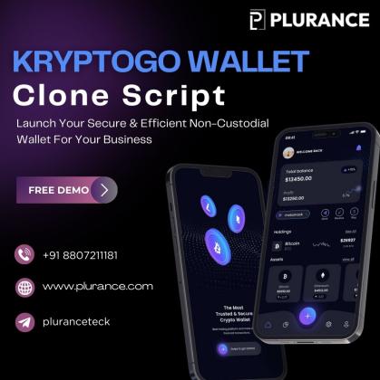 Launch Your Non-Custodial Crypto Wallet with Kryptogo Clone Script