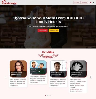 Launch Your Perfect Matrimonial Platform Today