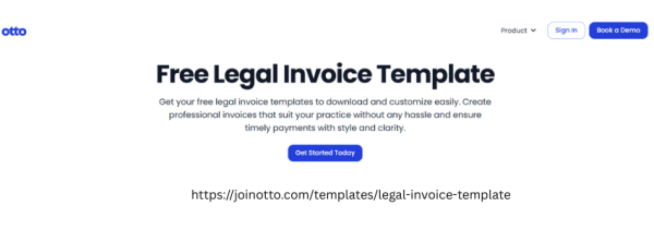 Legal Invoice Template to Simplify Client Billing
