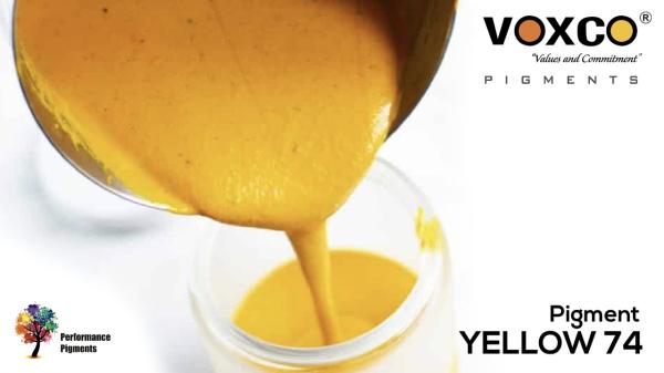 Lemon yellow pigment