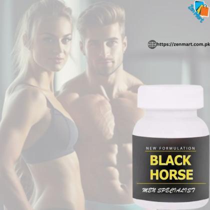 New Formulation Black Horse Capsules Men Specialist Price in Pakistan - 03222076662