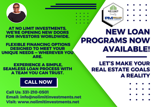 New Loan Programs Now Available!