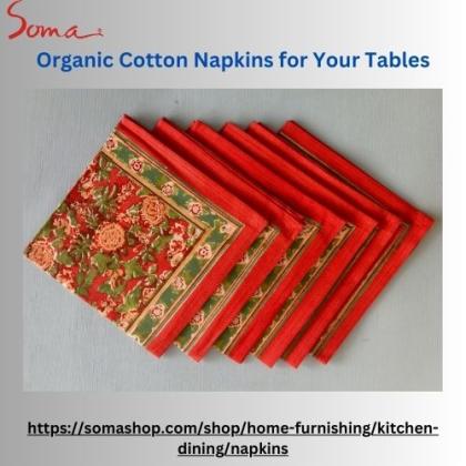 Premium Kitchen & Dining Napkins – Stylish & Absorbent | SomasShop