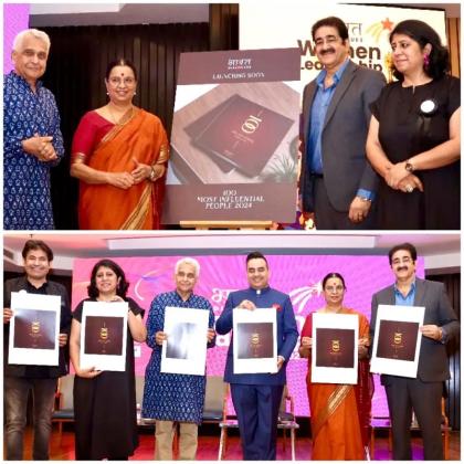 Sandeep Marwah Delivers Keynote Address on Women Empowerment at Bharat Dialogue at IIC
