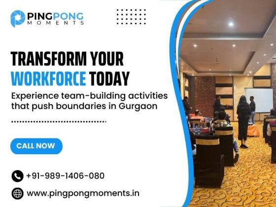 Team Building Company in Gurgaon | Pingpong Moments