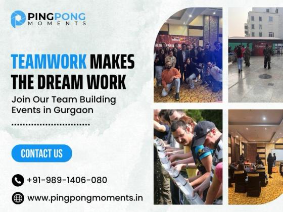 Team Building Company in Gurgaon | Pingpong Moments