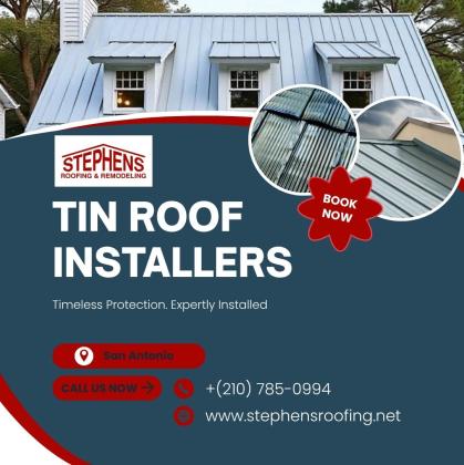 Tin Roof Installers in San Antonio