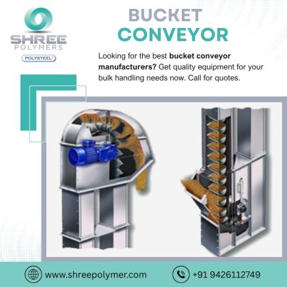 Top Bucket Conveyor Manufacturers for Bulk Material Handling.
