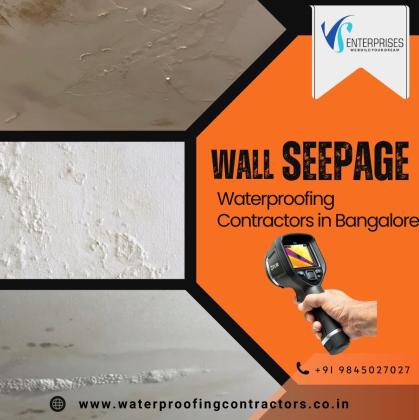 Wall Seepage Waterproofing Contractors in Yelahanka