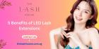 5 Benefits of LED Lash Extensions
