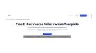 Download E-commerce Seller Invoice Template for Online Sellers