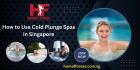 How to Use Cold Plunge Spas in Singapore