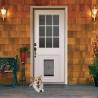 Secure, Convenient Storm Doors for Pet Owners