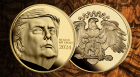 Trump Gold Gilded MAGA Coin – A Golden Tribute to the Movement