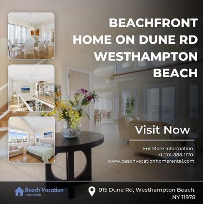 Beachfront Home on Dune Rd Westhampton Beach