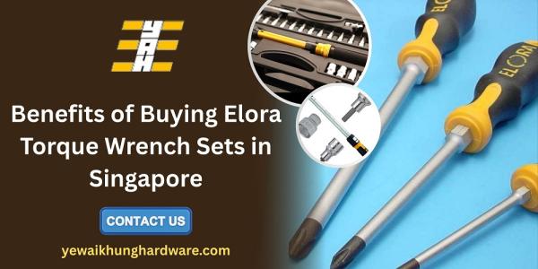Benefits of Buying Elora Torque Wrench Sets in Singapore