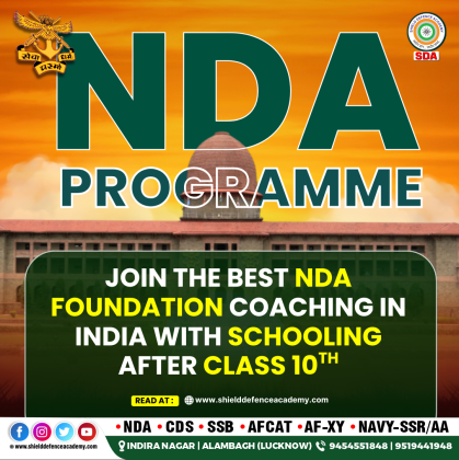 Best Nda Foundation Course After 10th in Lucknow