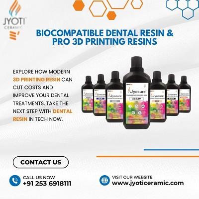 Biocompatible Dental Resin & Pro 3D Printing Resins