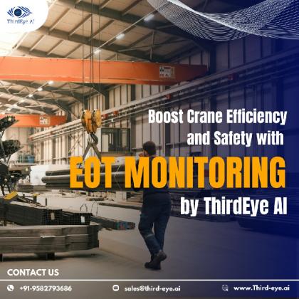 Boost Crane Efficiency and Safety with EOT Monitoring by ThirdEye AI