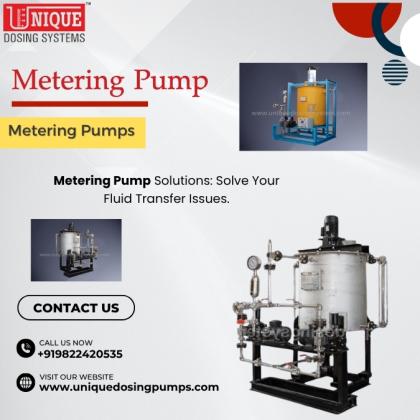 Buy High-Efficiency Metering Pump & Metering Pumps – Unique Dosing System