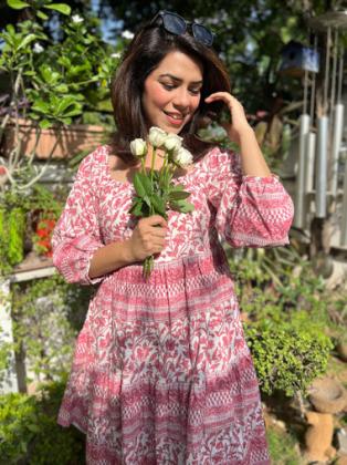 Buy Trendy Printed Midi Dresses for Women in Effortless Style and Comfort