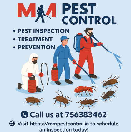 Bye-Bye Bugs! MM Pest Control is Here in Ranchi.