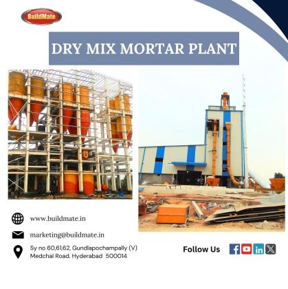 Dry Mix Mortar Plant Supplier|7675989961|Buildmate