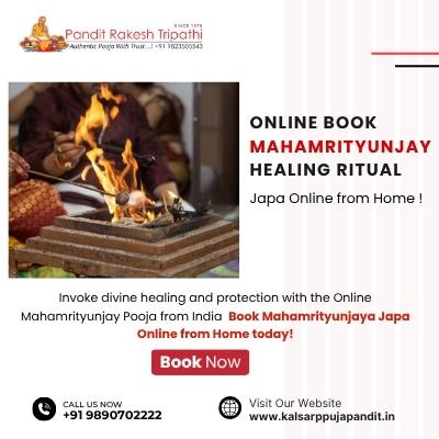 Experience the Divine Power of Healing with Online Mahamrityunjay Pooja from India