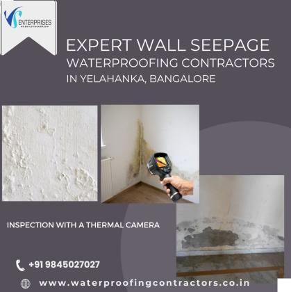 Expert Wall Seepage Waterproofing Contractors in Yelahanka, Bangalore