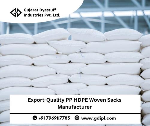 Export-Quality PP HDPE Woven Sacks Manufacturer
