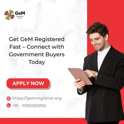 Get GeM Registered Fast – Connect with Government Buyers Today